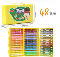 Morning light oil painting stick painted stick 48 color 36 color 24 color rotating crayon water soluble children colorful set kindergarten