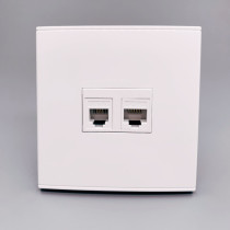 Telephone computer socket One single-port telephone line plus six types of 6 types of network broadband wall 86 type panel