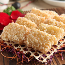 Crispy brushed rice cake 350g 12 slices fried frozen snacks hotel ingredients fried sandwich pasta