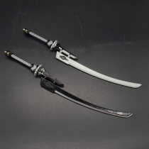 1 6 soldiers weapon accessories Neil mechanical era 2B little sister samurai sword bjd doll hand model Tai knife