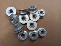 Bicycle bearing flower drum axle stop road car folding car Mountain bike bearing nut Palin Huagu aluminum axle stop