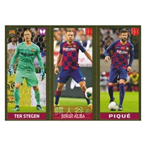 Panini 2019-2020FIFA365 star stickers Stügen Alba pique Barcelona flash 94 #