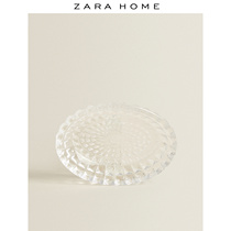 Zara Home embossed glass Home bathroom soap box soap box soap tray 46573105990