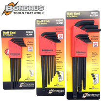 United States BONDHUS Bolton ball head hex wrench 10946 10992 10999 imported extended hex key