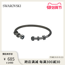 Swarovski MY HERO makes love open golden cudgel couple bracelet gift