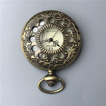 Pocket watch old automatic mechanical watch antique pure copper antiques old-fashioned chain old watch collection New products portable