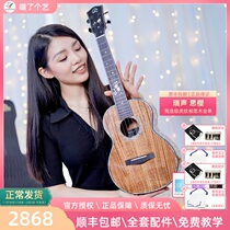 Spot] Meow a Yi Rui Sheng Si Ying You Creary Tiger Pattern Asian Acacia Wood All Single Play Finger Play