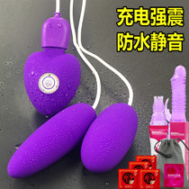 Jumping egg women's plug-in underwear set up passion sex products mute dormitory waterproof vibration masturbation artifact