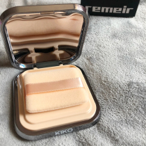 kiko powder cake puff thin 5mm powder special puff square fixed makeup suede Powder Puff powder cake Soft