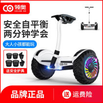 Leading Austria intelligent electric self-balancing car children 8 12 adult primary school students two-wheeled new parallel car with bar