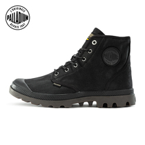 PALLADium Palatine official male and female high help currents 100 Lap Canvas Casual Shoes PAMPA77222