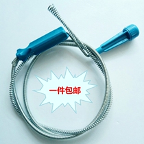 Manual pipe dredging artifact through kitchen toilet floor drain hair cleaning tools factory direct sales