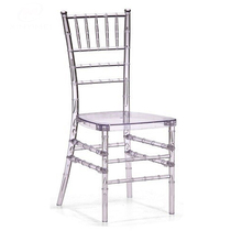 Acrylic transparent bamboo chair Napoleon chair Plastic chair Outdoor wedding chair pc transparent chair resin chair Crystal chair