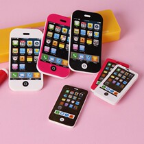 Mobile phone styling eraser cartoon children rubber student gift prize activity small gift batch