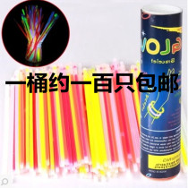 About 100 Glow sticks Concert party Disposable Glow Sticks Luminous Glow Sticks Bracelet Childrens toys