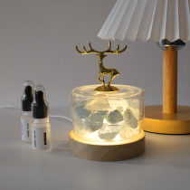 Non-step-free fragrant stone crystal stone non-fire aromatherapy night light home bedroom long-lasting essential oil ornaments fragrance gift