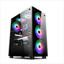 Budun desktop computer mainframe box double-sided tempered glass ATXusb3 0 game gaming Internet cafe coffee shell