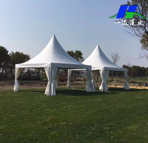 European-style spire tent exhibition car show tent night market wedding banquet shed exhibition canopy shelter