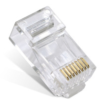 Edson super six crystal head pure copper gold-plated unshielded network cable RJ45 crystal head gigabit 8-core CAT6