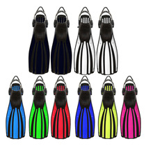 Snorkeling Scuba Diving Fins Adult Professional Fins Diving Four-wire diamond Stainless steel spring belt OW Certification