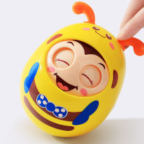 Children tumblle toy newborns rattle the bell and wave the baby to appease the baby tooth gum puzzle early to teach the toy