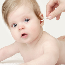Bainshi baby cotton swab Baby ear nose mouth cleaning spiral head ear spoon head cotton swab 200 * 2 boxes