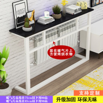Sofa rear shelf home living room against the wall narrow table radiator partition table floor long porch customized