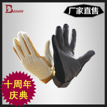  Equestrian gloves Knight gloves Horse riding gloves Pigskin non-slip wear-resistant breathable Equestrian supplies Harness