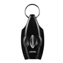 LUBINSKI Cigar scissors portable travel classic plastic stainless steel V-shaped Cigar scissors