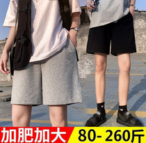 Super size pregnant women wear belly-supporting pants in summer loose leisure sports wide leg shorts 200-300kg tide