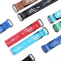 iFlight wing flying new ultra slim leather battery ties black red blue FPV battery ties