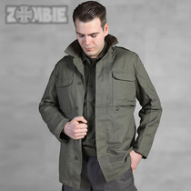 German military military version of the original outdoor Moleskin cotton tactical combat gray green jacket coat military uniform