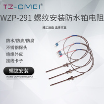 Waterproof 2-point thread PT100 thermal resistance M12 Pt100 platinum thermal resistance temperature sensor K E-type thermocouple