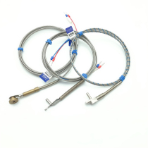Melting cloth mold hot flow channel plate T-shaped thermocouple splitter plate temperature sensing line K splitter plate J-type button probe