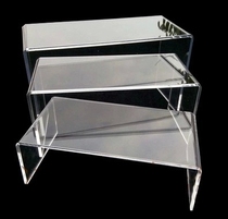 Acrylic display rack shoe bracket display rack plexiglass transparent U-shaped shoe rack shoe shop shoe display rack