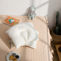 Japan imported maternal and infant grade raw cotton Class A newborn baby pillow anti-biased head styling pillow Baby cotton pillow pillow