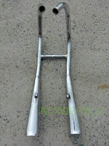 Jialing CM 125 Spring Lanhu is suitable for this fill - in double - cylinder double - row exhaust pipe