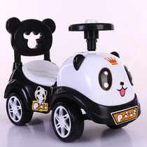 Childrens car twist car slip car scooter with music light silent wheel 1-4 year old baby scooter toy