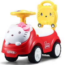 Fengda Twisted Car Childrens Car 1-2 Years Old Slip Car Baby Niu Car With Music Swing Four-Wheel Scooter