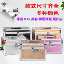 Foot Bath Technician Upper Clock Hand Kit Beauty Salon Makeup Artist pedicure Pedicure Dresser home containing box picking ear kit