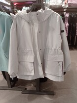 Jordan counter 2021 winter womens leisure sports woven light plus velvet windbreaker FFD42213444