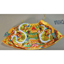 Taoist religion Buddhism convex embroidered floating Dragon jacket God Prince Guan Gong Shenyi dragon robe offering God cloak