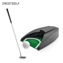 Golf automatic ball return system putter practice set indoor new equipment ball skills training instrument