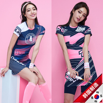 Can Leyan badminton womens dress new breathable quick-drying Korea imported slim table tennis tennis dress