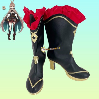 taobao agent Youtuber anchor Seven Poetry Anonymous COS Shoes Custom Cosplay Performance Shoes Customization
