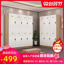 Staff locker with lock wooden bath bathroom storage cabinet Beauty Salon Salon yoga gym locker