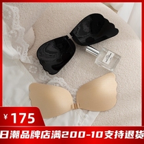 Japanese GP Silicone Chest Patch Woman Thin summer wedding dress bra harness small breasts Poly Breast Milk Stick Invisible Underwear