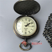 Antique pocket watch Mens mechanical clock Antique miscellaneous Republic of China mechanical watch craft ornaments Hot Chinese old copper watch