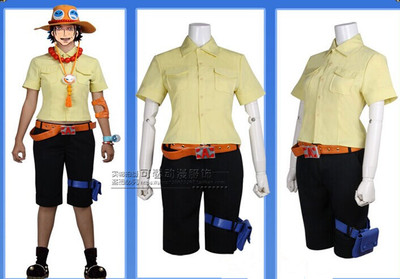 ONE PIECE Portgas D Ace Cosplay Adulto Unisex Cap Acessórios Do Traje De  Halloween Dos Desenhos Animados Verão Chapéu De Sol Ocasional Praia (BP)