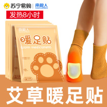 Antarctic warm foot stickers female warm foot pads baby spontaneous hot pad insoles winter warm Wormwood NS1018
